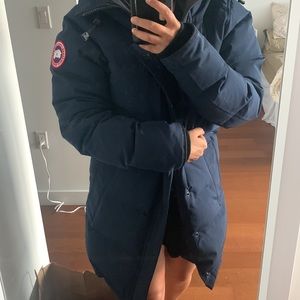 Navy blue Canada Goose Jacket